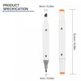 thumbnail image 3 of AMERTEER Paint Markers Caliart Alcohol Markers Adult Coloring Markers White, 3 of 7