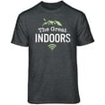 thumbnail image 1 of Teelocity The Great Indoors Graphic T-Shirt (2XL - Standard Fit, Charcoal Heather), 1 of 4