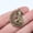 Bronze Plated, variant on Multicolor 50 Pcs Tibet Silver Wolf Charms Pendants 26X33MM 4.7g Diy Crafts-Bronze Plated-50 PCS