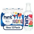 Hint Flavored Water Infused with Fruit Essence Blue Variety Pack, 4
