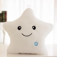 thumbnail image 4 of Smiled Pentagram Toys Sleep Aid Lindo cojín de felpa para niños y niñas (blanco), 4 of 8