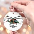 thumbnail image 4 of Helicopter Christmas Ornament 2025, Custom Name Text Year Helicopter Christmas Ornament for Kids Baby Son Daughter, Cute Xmas Tree Keepsake, Helicopter Christmas Ornament, 4 of 5