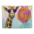 thumbnail image 5 of Nawypu Live Life to the Fullest Giraffe Art Print Decor - Humor Wall Art Poster Colorful Fashion Diva Wall Art Photo Gift - Teen or Girl's Room, Apartment, Dorm Accessories Under, 5 of 6
