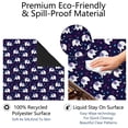thumbnail image 4 of Elegant Mahjong Mat for Table, 31.5*31.5in Anti Slip American Mahjong Table Cloth, Noise Reduction, Neoprene Mah jongg Mat with Carrying Bag & 3 Dices, Mahjong Set Gift for Board Tile Games Mats, 4 of 7