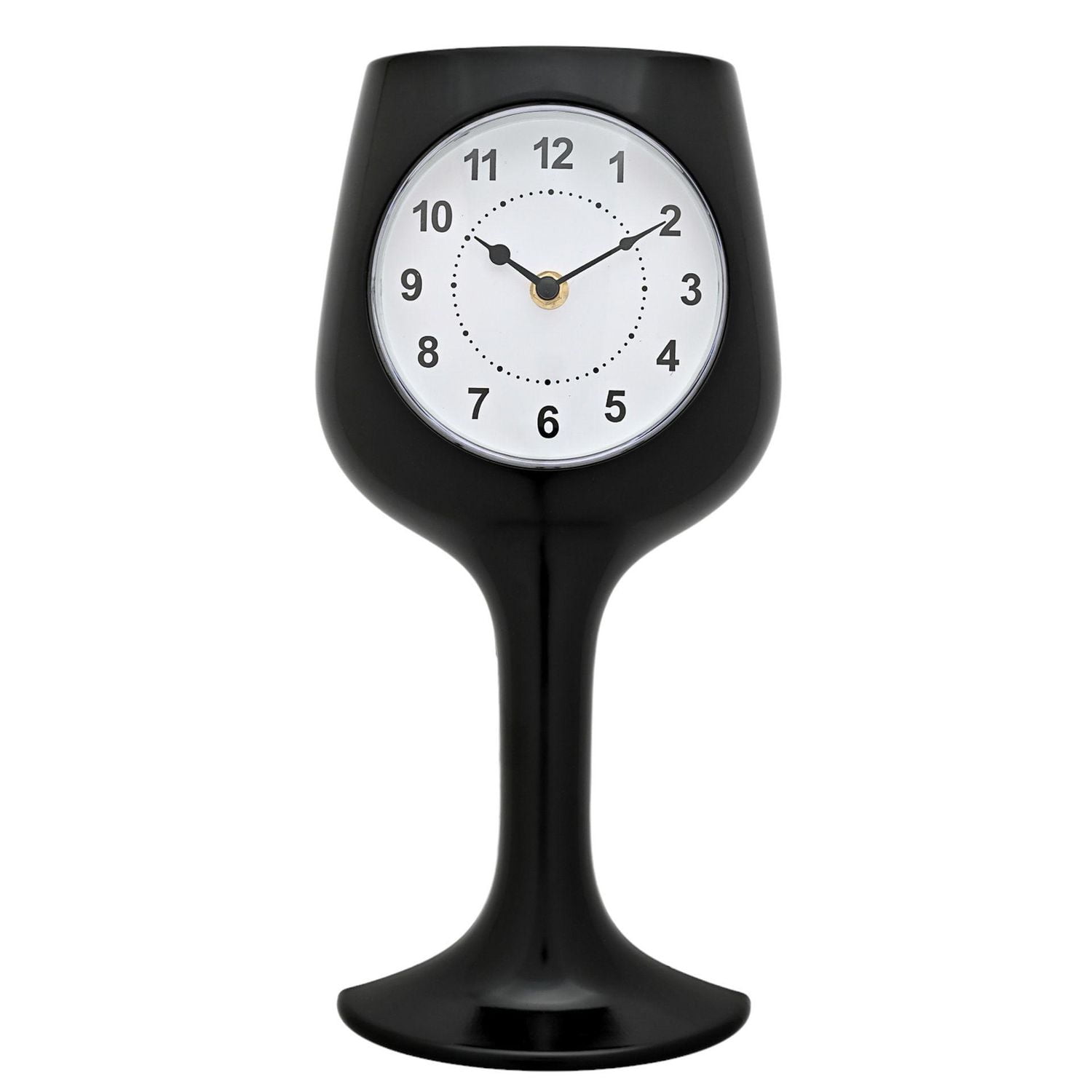 Simone Animated Cat Clock - Black - Walmart.com
