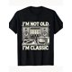 thumbnail image 5 of Camiseta divertida retro técnica "No soy viejo, soy clásico", 220 g, camisetas de ocio, 5 of 5