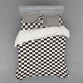 thumbnail image 2 of Ambesonne Colorful Bedding Set 3 Pcs, Checkered Dotted Tile, Twin XL, Multicolor, 2 of 3