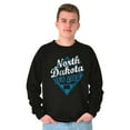 thumbnail image 5 of North Dakota It's Cold Funny Retro Sweatshirt for Men or Women Brisco Brands S, 5 of 6
