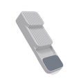 thumbnail image 4 of axGear Kitchen Drawer Organizer Tray for Knives Knife Block Cutlery Storage Grey, 4 of 7