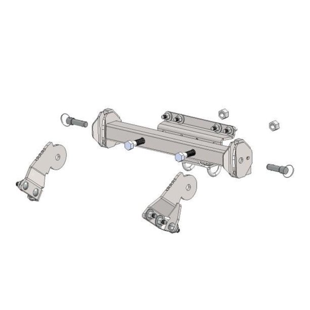 Suzuki New ATV Snow Plow Front Mount Kit, King Quad Ozark, 164010