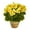Yellow, variant on Nearly Natural Red 11" Geranium Artificial Plant in Ceramic Planter UV Resistant