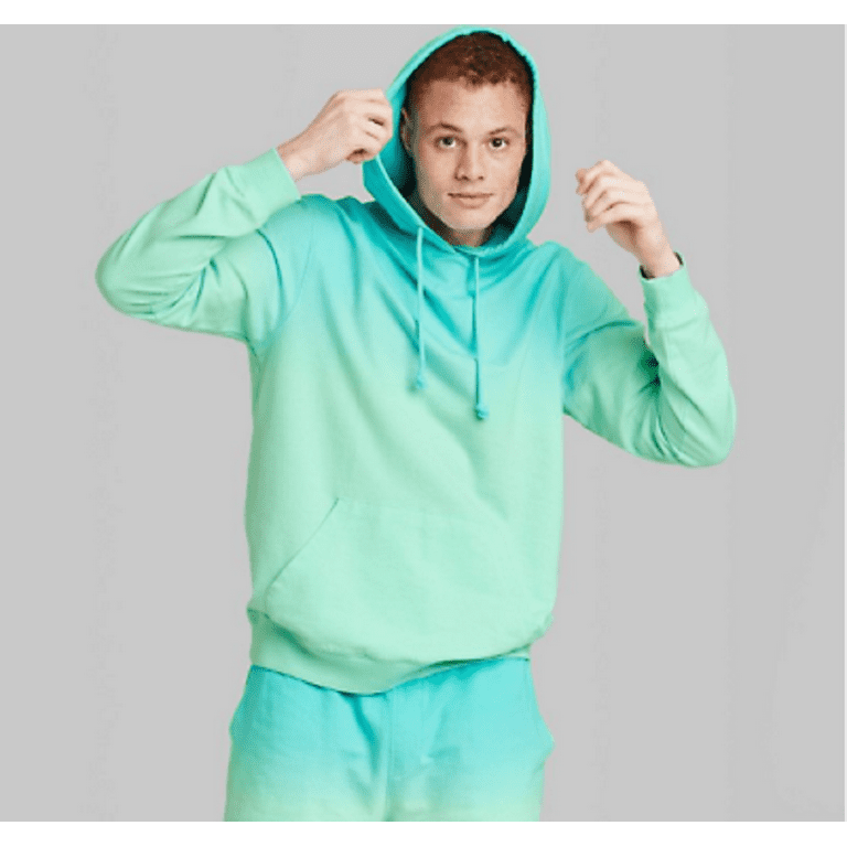 Aqua green online hoodie