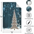 thumbnail image 3 of Coolnut Christmas Tree Kitchen Dish Towel Set,Drying Kitchen Towels Tea Towels Gift Set for Drying Cleaning Cooking Baking 6Pcs, 3 of 6