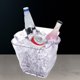 thumbnail image 4 of de almacenamiento, enfriador transparente de gran capacidad, impermeable, portátil, enfriador s cuadradas, cubo de para Soledad cubeta de hielo, 4 of 7