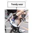 thumbnail image 2 of Yuarrent 1 par de bicicletas femeninas ciclismo antideslizante calcetín reflectante ciclismo deportivo carreras entrenamiento moda calcetines correr Type2 NO2 Yuarrent OD026736-02, 2 of 6