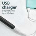 thumbnail image 4 of Philips One by Sonicare Shadow Black Rechargeable Toothbrush, HY1200, 4 of 9