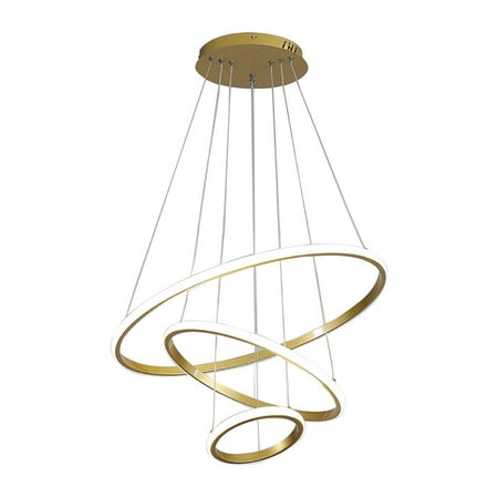 

Chandelier Modern Minimalist Creative Light Luxury Bedroom Living Room Commercial Ring Dining Room Lamp