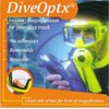 DiveOptix Lens Dive Scuba Mask Magnifier Gauge Readers Kit (pair)