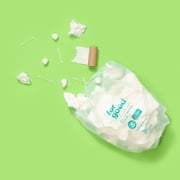 For Good Compostable & Biodegradable Small Trash Bags - White & Green - 4 Gallon - 25 Count