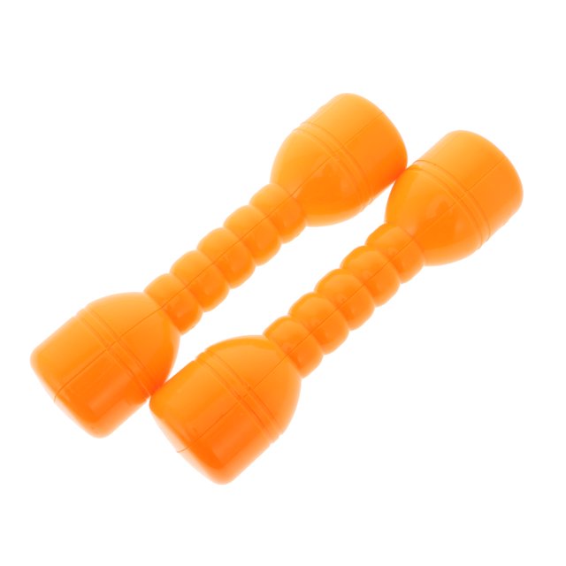 Mancuernas de plástico Sunnimix Pesas Amarillo