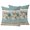 Teal Blue, variant on Outdoor Pillow Covers 26x26 Set of 2, Beach Coastal Blue Waterproof Patio Throw Pillow Covers for Couch Sofa Chair, Nautical Shell Starfish Coral Summer Decorative Pillowcases for Throw Pillows