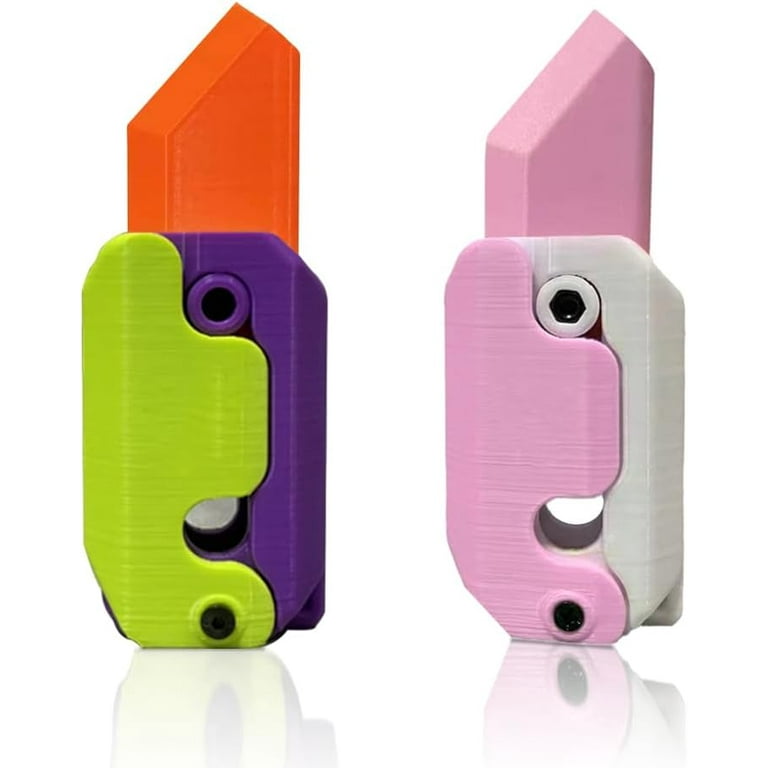 Fidget Toys Adults, 3D Printing Fidget Knife Toy, Plastic EDC