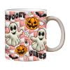 PEONAVET Halloween Mug New Spooky Halloween Coffee Mug Water Mug Halloween Pumpkin