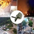 thumbnail image 3 of Emergency Hand Crank Siren Horn 110DB Manual Operated Warning School Shopping Fire Air Safety Alarm System, 3 of 7