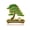 Green (Summer), variant on Bonsai Tree Hard Enamel Lapel Pin - Clayton Jewelry Labs