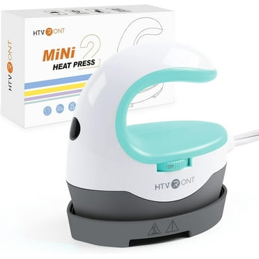 HTVRONT 2nd Green Heat Press Machine Portable Press Machine Iron Press for T-Shirt Heating Transfer