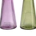 thumbnail image 4 of Glass Pillar Tealight Candle Holders, Set of 4, Multicolor- Saltoro Sherpi, 4 of 5