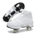 thumbnail image 1 of Rechargeable children's adult universal roller skates 118 four wheels, 1 of 4