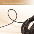 thumbnail image 4 of Uxcell Round Braided Leather Cord, 1.5mm Round Braided Leather Cord Rope for Crafts Jewelry Making, Dark Brown(10 Yards), 4 of 7