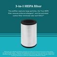 thumbnail image 3 of Homedics Replacement 360 True HEPA Filter, for Tower Air Purifiers,   AP-T40, T43,T45  Removes up to 99.97% of Airborne Particles, 7x7x12 size, 3 of 7