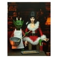 thumbnail image 2 of NECA Elvira's Very Scary Xmas: Elvira Clothed Action Figure with Two Interchangeable Expressions and Various Accessories (8"), 2 of 2