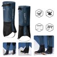 thumbnail image 1 of Cubrezapatos Invierno para Montañismo Y Esquí Al Aire Libre para Hombres Y Mujeres Impermeable A Prueba Insectos Y Arena Tubo Largo Cálido Y Transpirable (azul (grueso) XL), 1 of 9