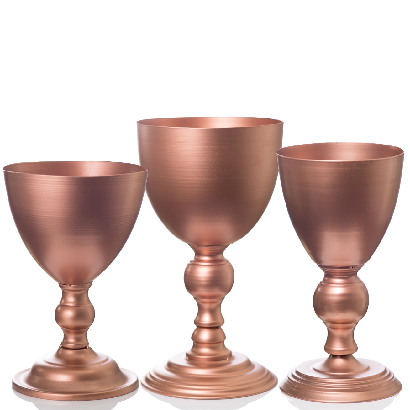 Richland Copper Goblet (3 Sizes) Set of 12