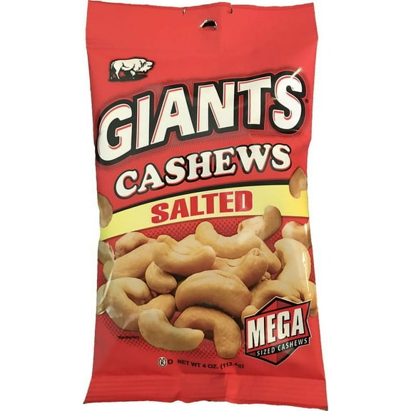 (Price/Case)Giant Snack 61510 Giants Cashew Salted 8-4 Ounce