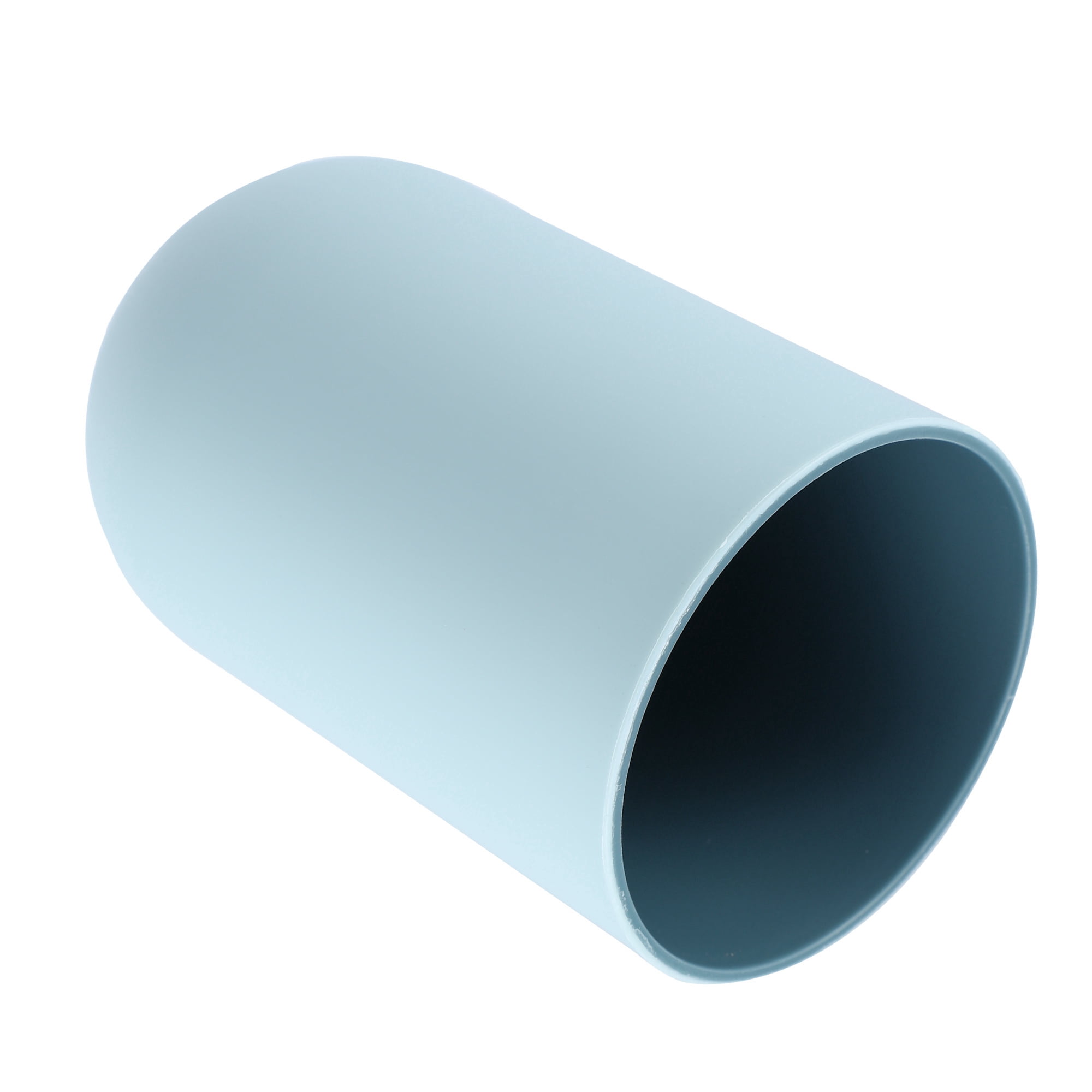 Unique Bargains 2Pcs Bathroom Cups Tumblers Toothbrush Cup 4.33''x2.76'' 350ml Blue, Gray