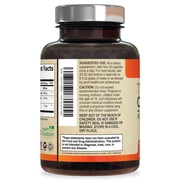 Turmeric Curcumin Supplement 2600mg - 95% Curcuminoids with Organic Turmeric & BioPerine Black Pepper for Best Absorption, Natures Vegan Joint Support, Non-GMO Tumeric, Bottled in USA - 180 Capsules