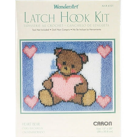 Wonderart Latch Hook Kit, 15" x 20"