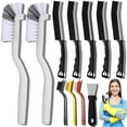thumbnail image 1 of Juego de cepillos para limpieza de grietas Dfacio, 11 unidades, para cocina y baño, 1 of 6