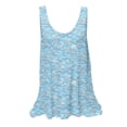 thumbnail image 2 of Avirosel Women's Cotton Nightgown Sleeveless Tank Sleepshirt Racerback Chemise Nightdress Soft Comfy Loungewear Sleepwear, 2 of 5