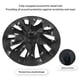 thumbnail image 3 of 4 Uds tapacubos de rueda de 18 pulgadas cubo de rueda envoltura completa cubierta de borde Protector de ajuste reemplazo para Tesla modelo 3 2017 a 2023 negro brillante Jadeshay A, 3 of 8