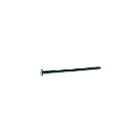 

6PC Grip-Rite Grip-Rite 10C5 Flat Head Bright Common Nail Steel 5 lb