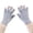 Grey, variant on HNMKIU Cute Panda Winter Knitted Touchscreen Riding Five Finger Thermal Mittens Windproof Cold Weather Beige - One Size