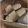 thumbnail image 5 of MIASHUI Summer Bathroom Slippers for Womens Casual Comfortable Slides Sandals,Khaki,8, 5 of 5