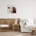 thumbnail image 3 of Stupell Industries Rustic Lodge Farm Friend Cow Portrait Canvas Art, 17 x 17, by Marcus Prime, 3 of 8