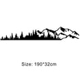 thumbnail image 2 of Yeacher 1 Pcs Universal Vinyl Trees Mountain Forest Graphic Stickers Car Emblem Graphic Emblem Sticker, 2 of 7