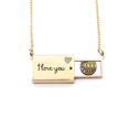 thumbnail image 1 of Traditional Japanese sushi sabroso Sobre de carta de amor, collar y joyas colgantes, 1 of 3